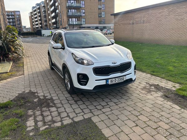 Kia Sportage SUV, Diesel, 2016, White