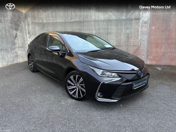 Toyota Corolla Saloon, Petrol Hybrid, 2022, Black