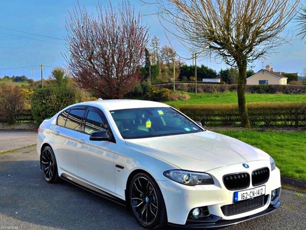 BMW 5-Series Saloon, Diesel, 2016, White