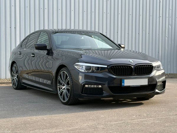 BMW 5-Series Saloon, Petrol Plug-in Hybrid, 2018, Grey