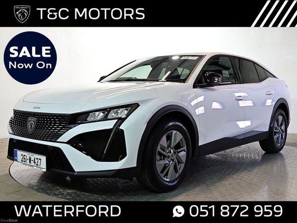 Peugeot 408 Hatchback, Petrol, 2026, White