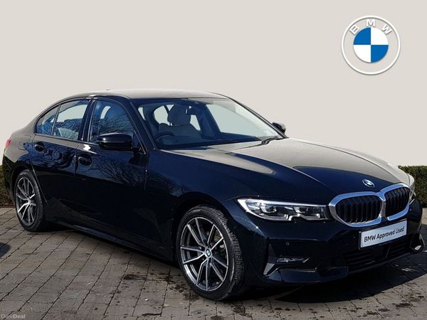 BMW 3-Series Saloon, Diesel, 2019, Black