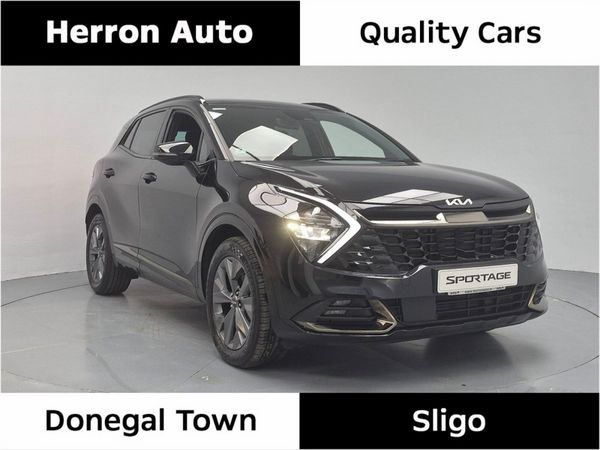 Kia Sportage SUV, Petrol Hybrid, 2024, Black