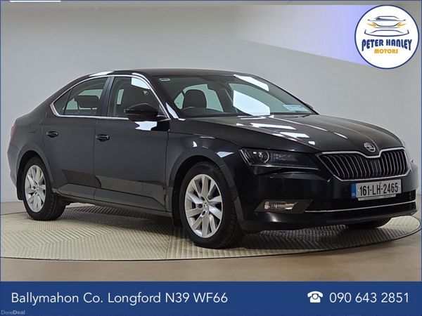 Skoda Superb Saloon, Diesel, 2016, Black