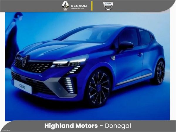 Renault Clio Hatchback, Petrol Hybrid, 2026, Blue