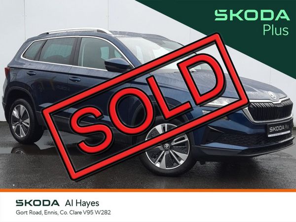 Skoda Karoq SUV, Petrol, 2024, Blue