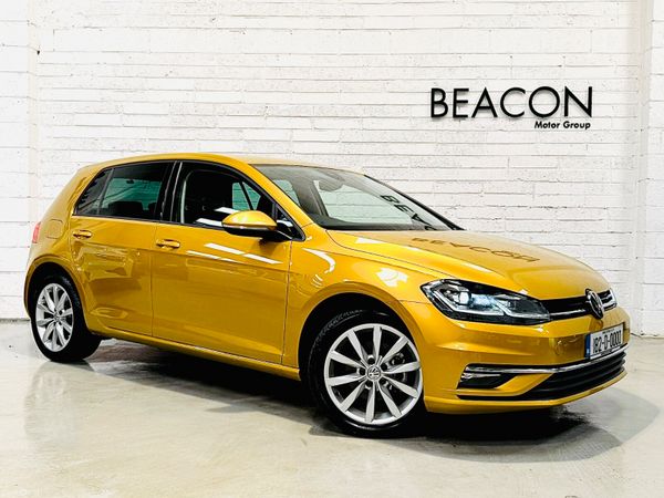 Volkswagen Golf Hatchback, Petrol, 2018, Gold