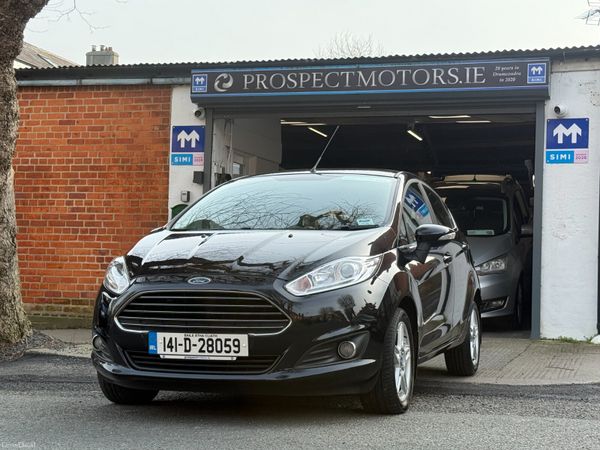 Ford Fiesta Hatchback, Petrol, 2014, Black
