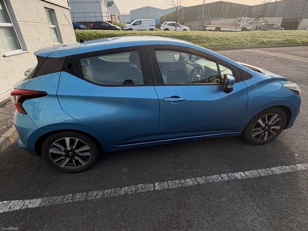Nissan Micra Hatchback, Petrol, 2018, Blue