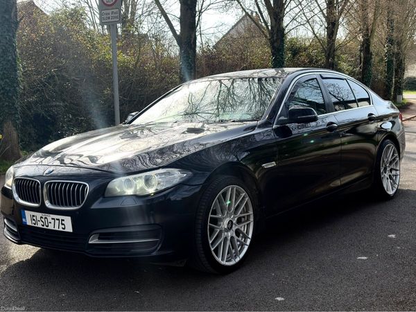 BMW 5-Series Saloon, Diesel, 2015, Black