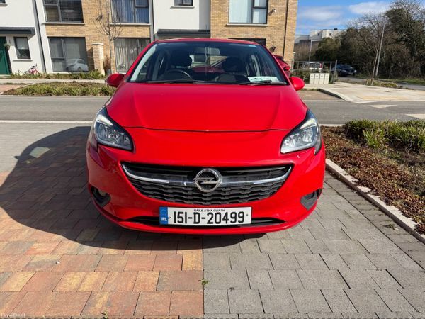 Opel Corsa Hatchback, Petrol, 2015, Red