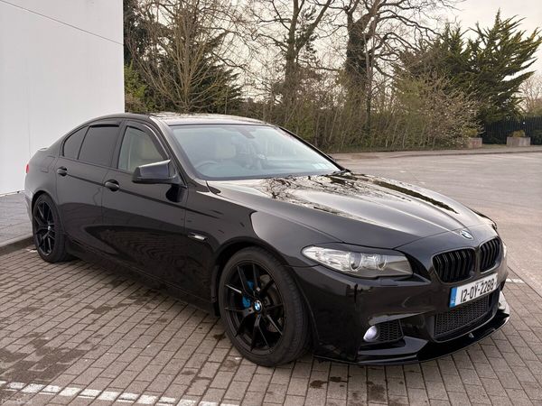 BMW 5-Series Saloon, Diesel, 2012, Black