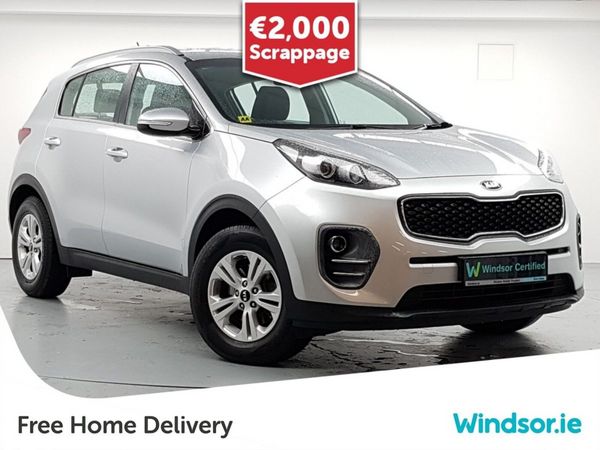 Kia Sportage SUV, Diesel, 2018, Grey