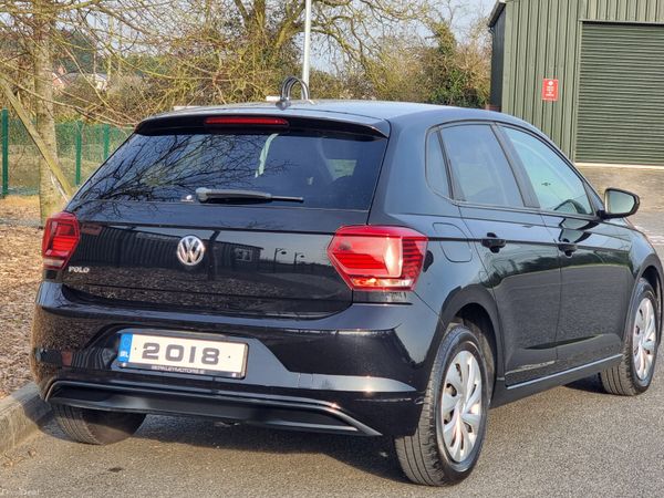 Volkswagen Polo Hatchback, Petrol, 2018, Black