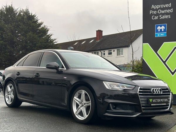 Audi A4 Saloon, Petrol, 2016, Black