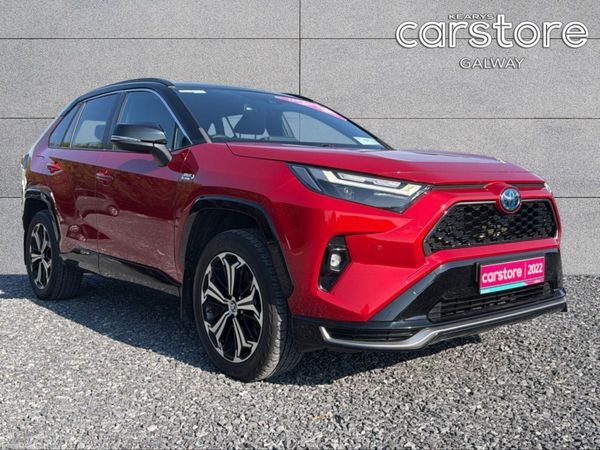 Toyota RAV4 SUV, Petrol Hybrid, 2022, Red