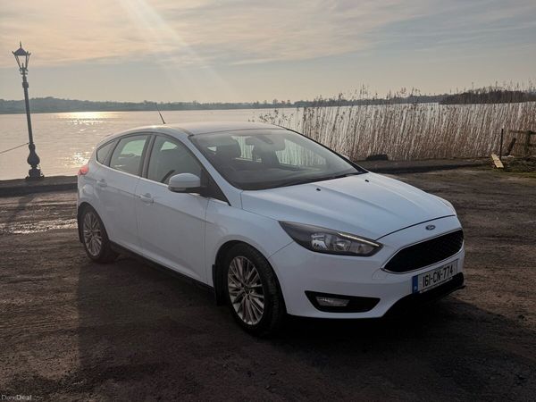 Ford Focus Hatchback, Diesel, 2016, White
