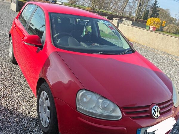 Volkswagen Golf Hatchback, Diesel, 2007, Red
