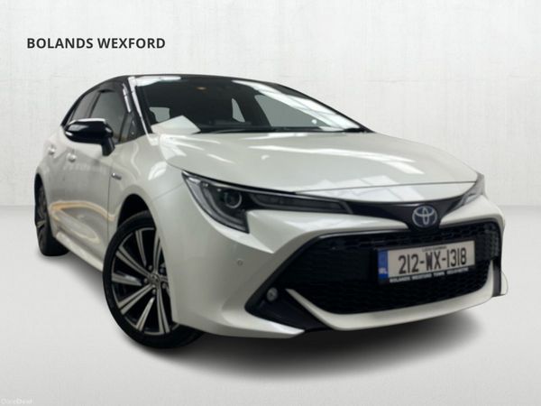 Toyota Corolla Hatchback, Petrol Hybrid, 2021, White