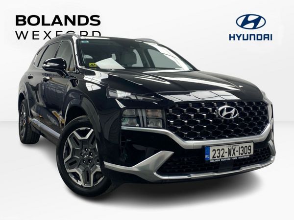 Hyundai Santa Fe SUV, Petrol Plug-in Hybrid, 2023, Black