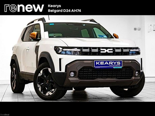 Dacia Duster SUV, Petrol Hybrid, 2025, White