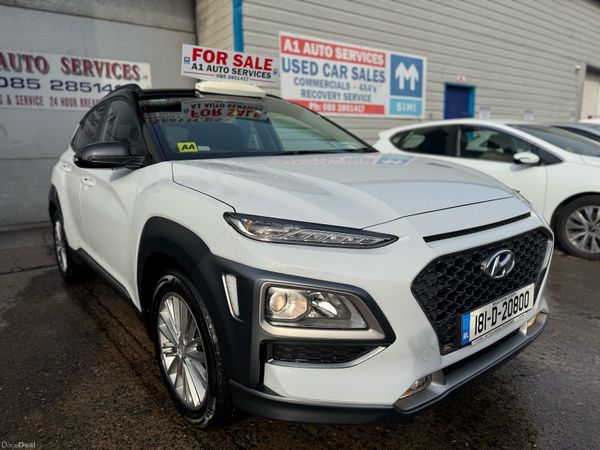 Hyundai KONA MPV, Petrol, 2018, White