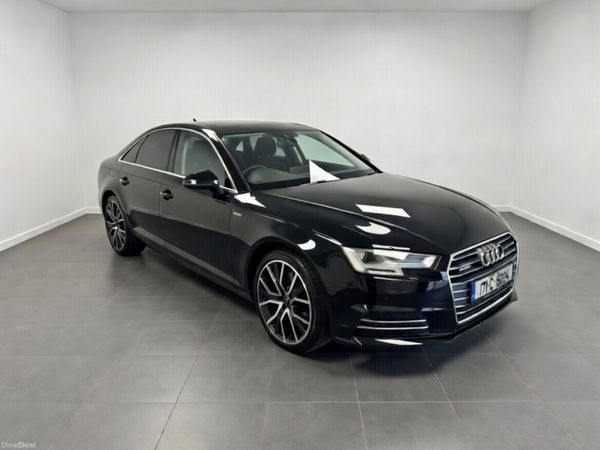 Audi A4 Saloon, Petrol, 2017, Black