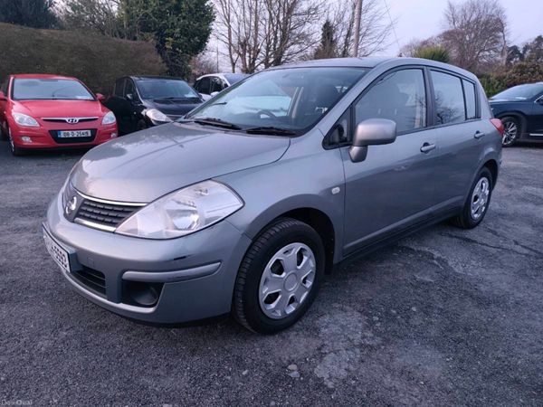 Nissan Tiida Hatchback, Petrol, 2007, Grey