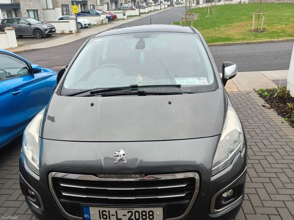 Peugeot 3008 SUV, Diesel, 2016, Grey