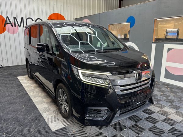 Honda Stepwagon MPV, Petrol Hybrid, 2021, Black