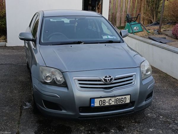 Toyota Avensis Saloon, Petrol, 2008, Grey