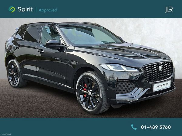 Jaguar F-Pace SUV, Petrol Hybrid, 2024, Black