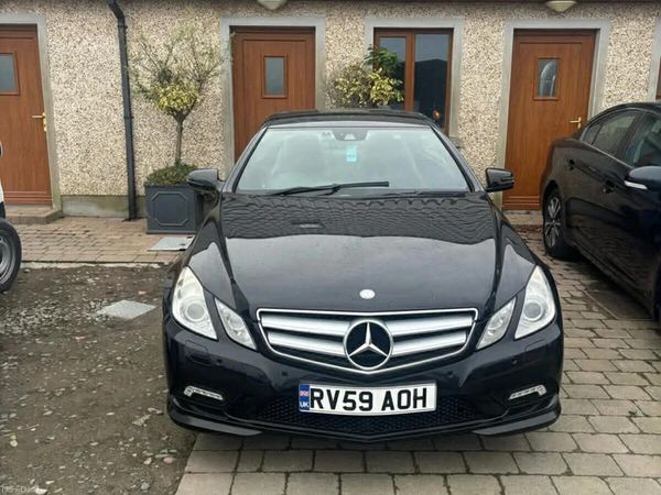 Mercedes-Benz E-Class Coupe, Diesel, 2009, Black