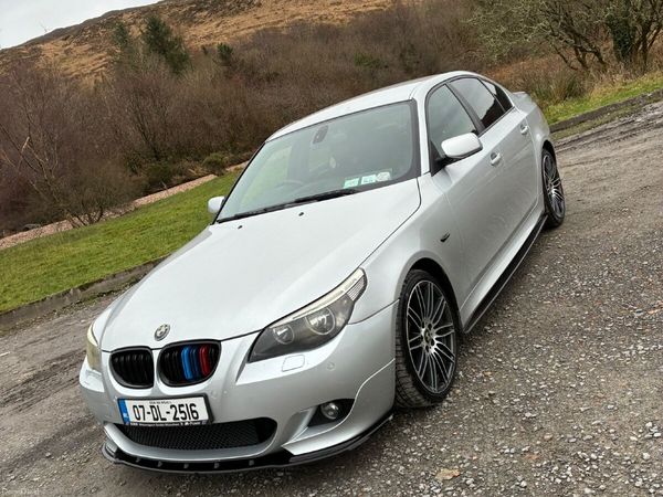 BMW 5-Series Saloon, Diesel, 2007, Silver