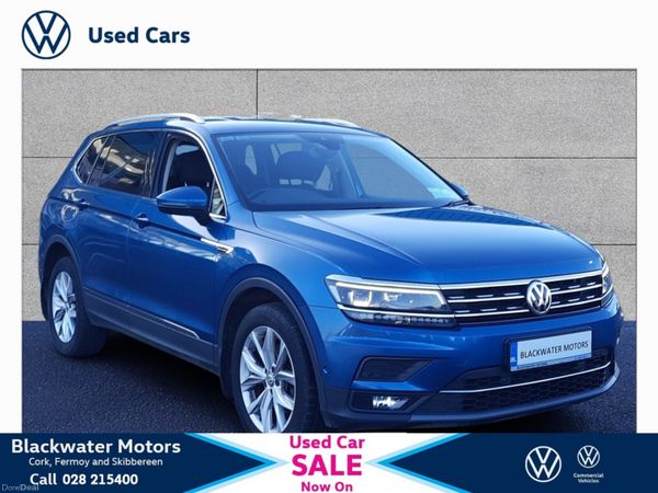 Volkswagen Tiguan Allspace Estate, Diesel, 2020, Blue