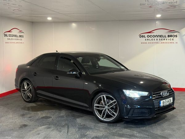 Audi A4 Saloon, Diesel, 2018, Black
