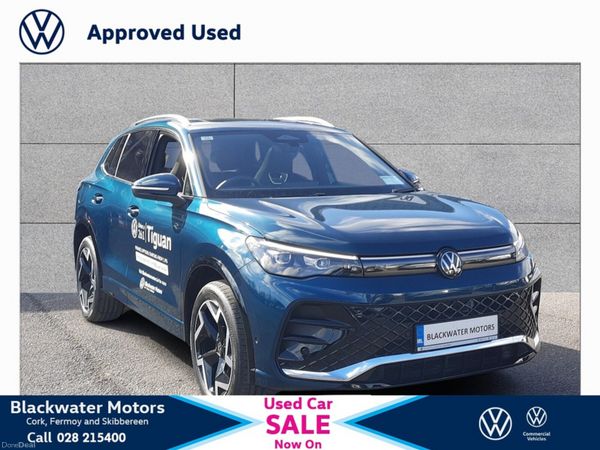 Volkswagen Tiguan SUV, Petrol Plug-in Hybrid, 2025, Blue