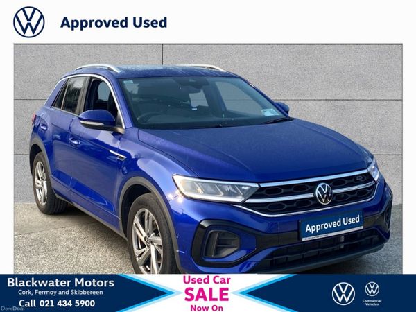 Volkswagen T-Roc SUV, Petrol, 2022, Blue