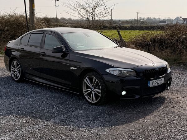 BMW 5-Series Saloon, Diesel, 2011, Black
