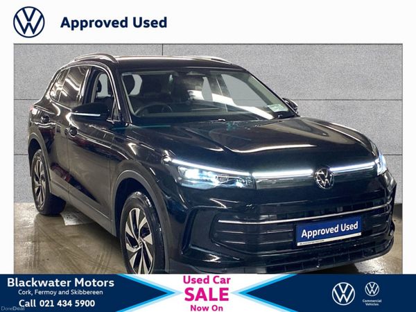 Volkswagen Tiguan SUV, Petrol Plug-in Hybrid, 2025, Black