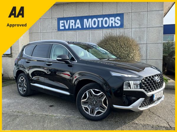 Hyundai Santa Fe SUV, Petrol Plug-in Hybrid, 2021, Black