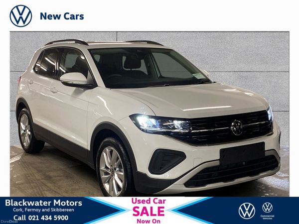 Volkswagen T-Cross SUV, Petrol, 2026, White