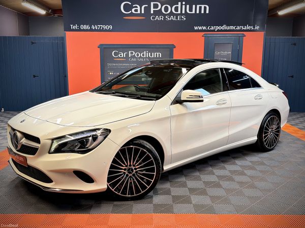 Mercedes-Benz CLA Saloon, Petrol, 2017, White