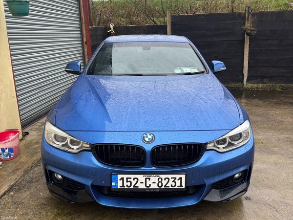 BMW 4-Series Coupe, Diesel, 2015, Blue
