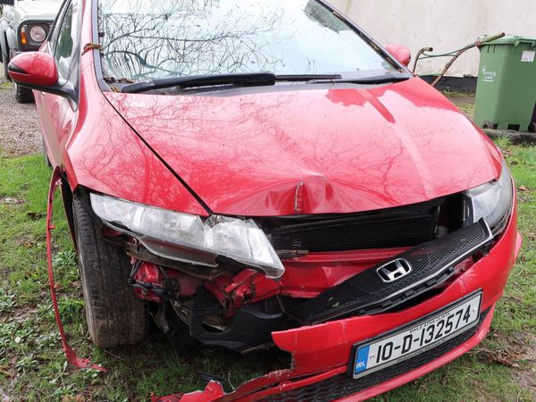 Honda Civic Hatchback, Petrol, 2010, Red