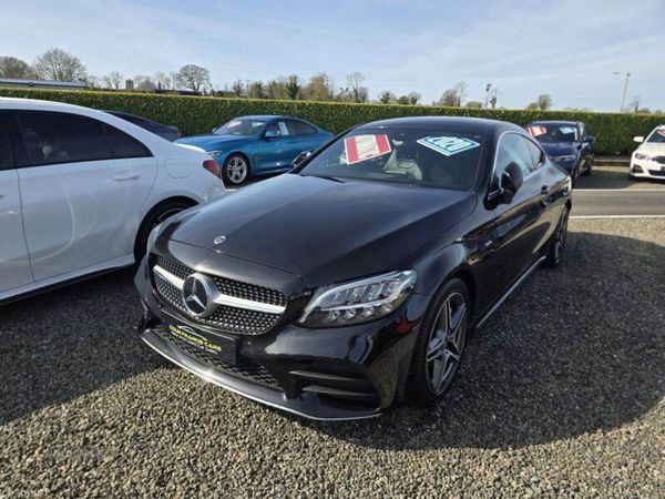 Mercedes-Benz C-Class Coupe, Diesel, 2020, Black