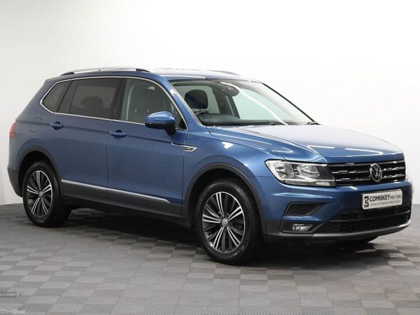 Volkswagen Tiguan Allspace SUV, Diesel, 2018, Blue