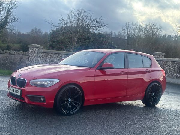 BMW 1-Series Hatchback, Diesel, 2015, Red