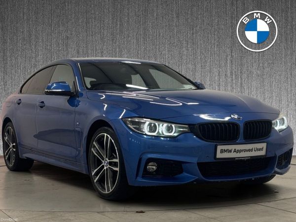BMW 4-Series Saloon, Diesel, 2017, Blue
