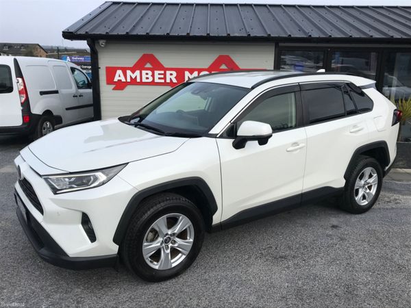 Toyota RAV4 SUV, Petrol Hybrid, 2020, White